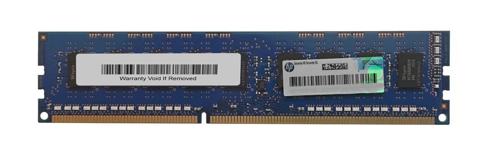 619488-B21 HP 4GB PC3-10600 DDR3-1333MHz ECC Unbuffered CL9 240-Pin DIMM 1.35V Low Voltage Dual Rank Memory Module