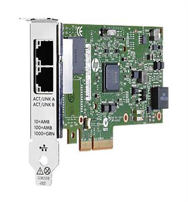 652500-B21 HP 361FLB Dual-Ports 1Gbps 10Base-T/100Base-TX/1000Base-T Gigabit Ethernet PCI Express 2.1 x4 Network Adapter