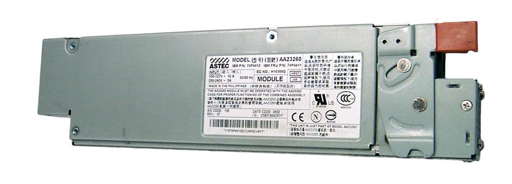 74P4411 IBM 625-Watts Redundant Hot Swap Power Supply for System x346