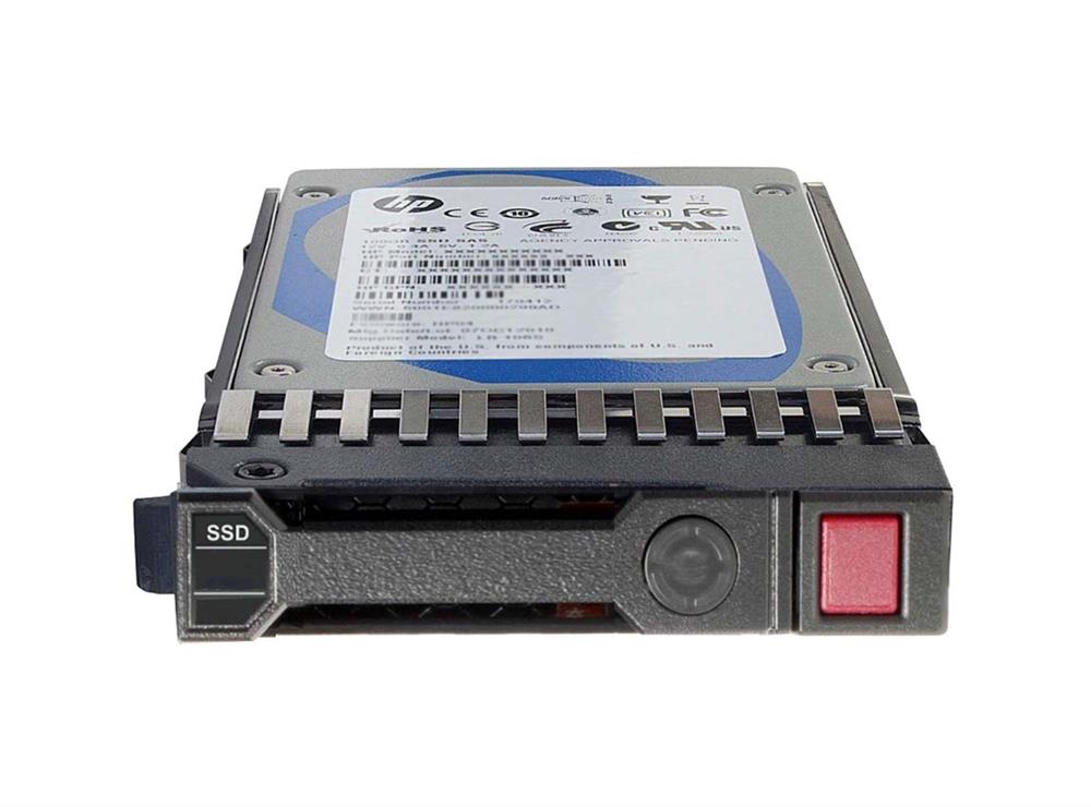 756604-B21 HP 960GB MLC SATA 6Gbps Light Endurance 3.5-inch Internal Solid State Drive (SSD) with SC Converter