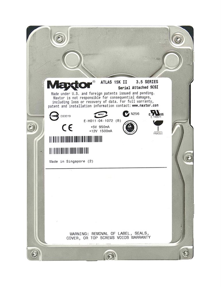 8K147S0 Maxtor Atlas 15K II 147.1GB 15000RPM SAS 6Gbps 16MB Cache 3.5-inch Internal Hard Drive