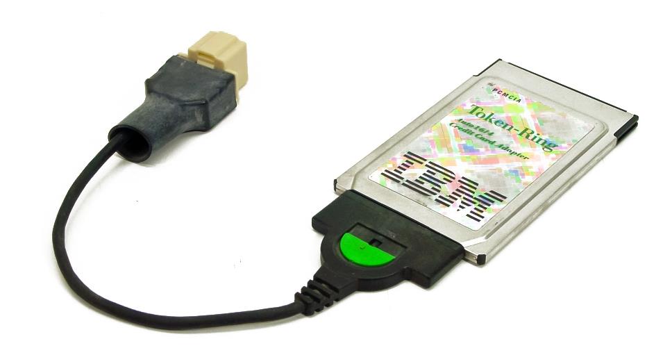 92G9352 IBM 16Mbps 16/4 PCMCIA Token Ring Credit Card Adapter