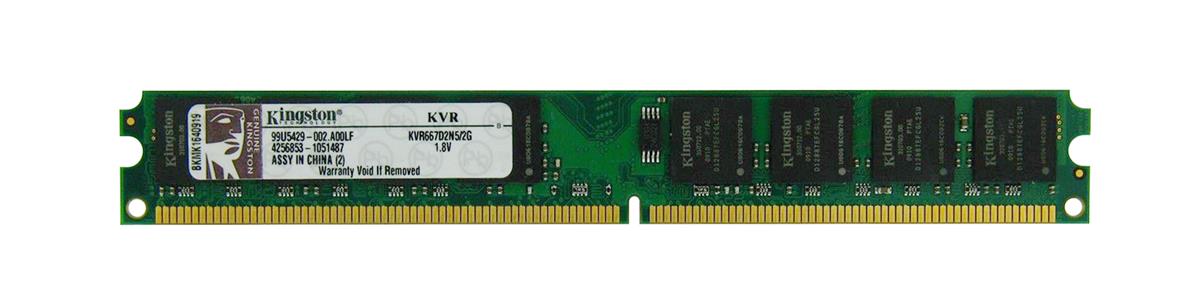 99U5429-002.A00LF Kingston 2GB DDR2 PC5300 Memory