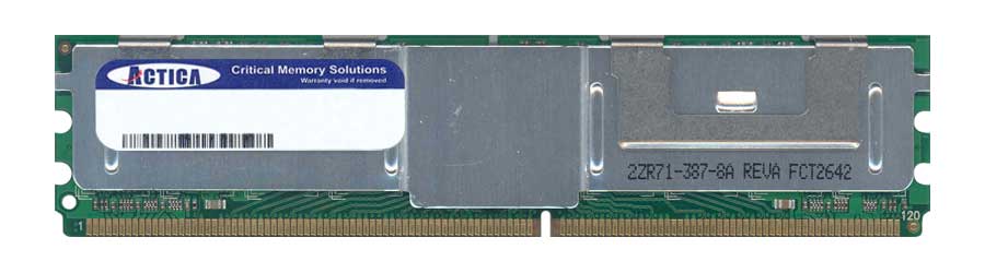 ACT4GFR72M4G533S ACTICA 4GB PC2-4200 DDR2-533MHz ECC Fully Buffered CL4 240-Pin DIMM Dual Rank Memory Module