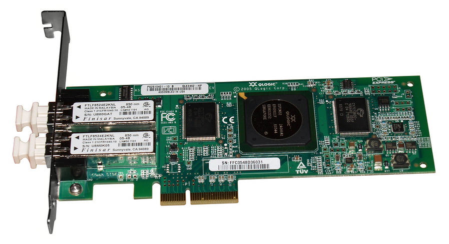 AE312AB HP Dual -Ports LC 4Gbps Fiber Channel PCI Express Host Bus Network Adapter