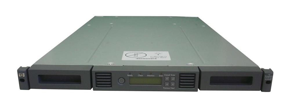 AH558A HP StorageWorks 8-slots LTO Ultrium 3 SAS Tape Autoloader with LTO-3 Tape Drive (Refurbished)