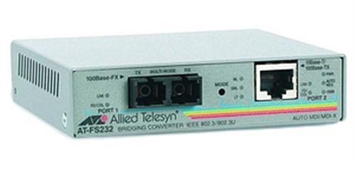 AT-FS232/2-10 Allied Telesis 10/100tx To 100fx Sc 40km 2pt Swch W/ Smart (Refurbished)