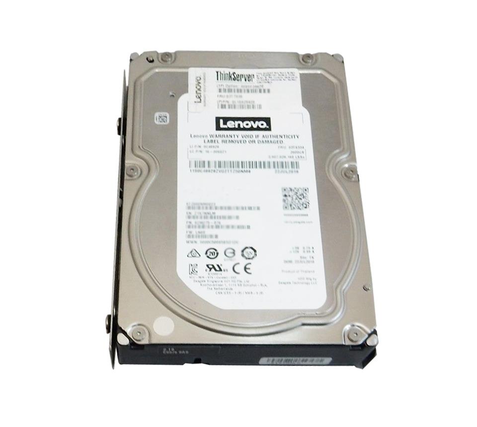 ATYL-01 Lenovo 2TB 7200RPM SAS 12Gbps Nearline Hot Swap 3.5-inch Internal Hard Drive