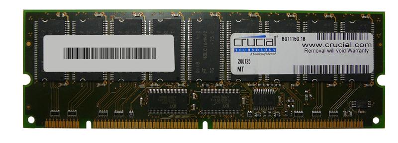 88.00101 128MB Module SDRAM PC100 CL=2 Registered ECC 100MHz 3.3V 16Meg x 72 for SuperMicro SuperServer 6031 (SYS-6031) n/a