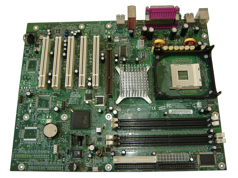 BLKD865PERL Intel D865PERL Desktop Motherboard 865PE Chipset Socket PGA-478 1 x Processor Support (1 x Single Pack) (Refurbished)