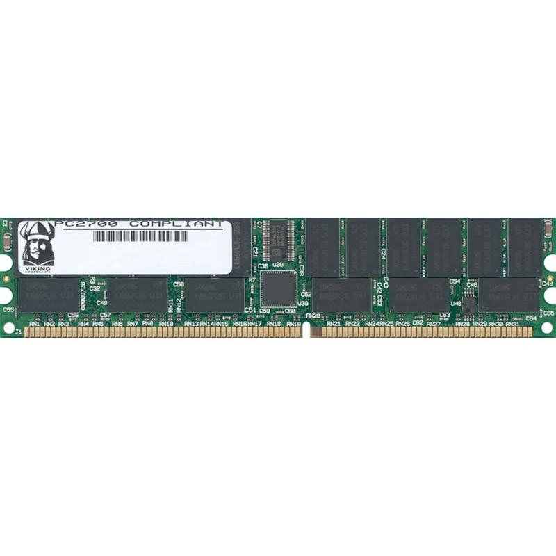 C102472RDDR3/KIT Viking 8GB Ki (2 X 4GB) PC2700 DDR-333MHz Registered ECC CL2.5 184-Pin DIMM 2.5V Memory