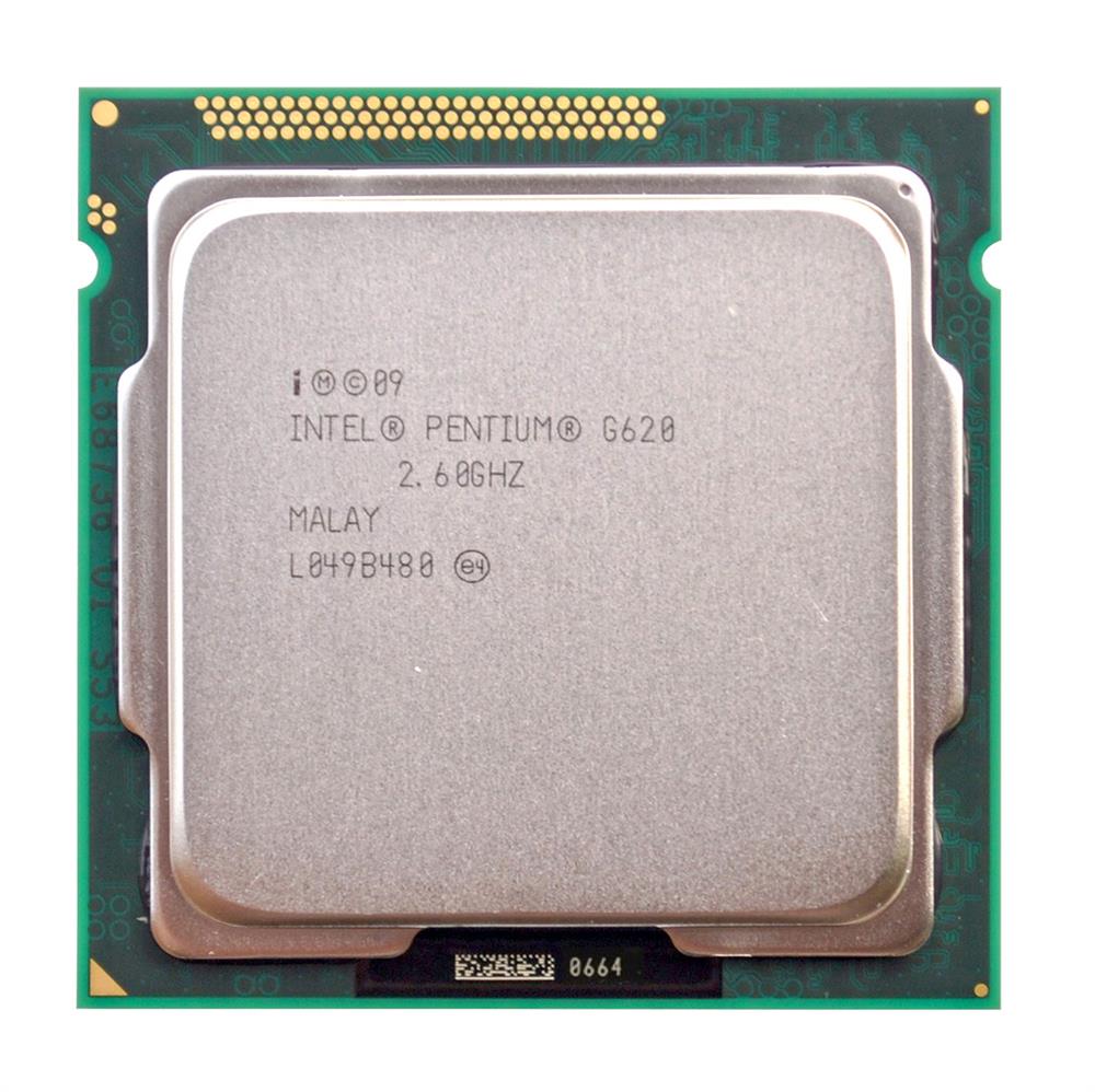 CM8062301046305 Intel Pentium G620 Dual Core 2.60GHz 5.00GT/s DMI 3MB L3 Cache Socket LGA1155 Desktop Processor