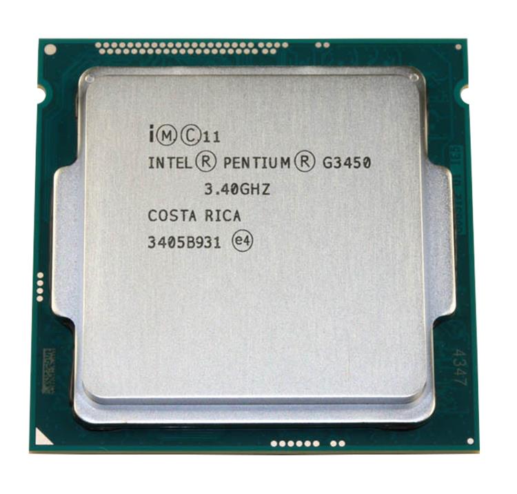 CM8064601482547 Intel Pentium G3450 Dual Core 3.40GHz 5.00GT/s DMI2 3MB L3 Cache Socket LGA1150 Desktop Processor