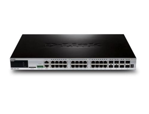 DGS-3620-28TC/SI D-Link xStack Managed 24-Ports Layer 3 Switch with 4-Combo SFP Slots (Refurbished)