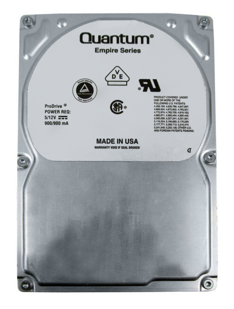 EM1080D Quantum Empire 1.08GB 5400RPM Ultra Wide SCSI 68-Pin 512KB Cache 3.5-inch Internal Hard Drive