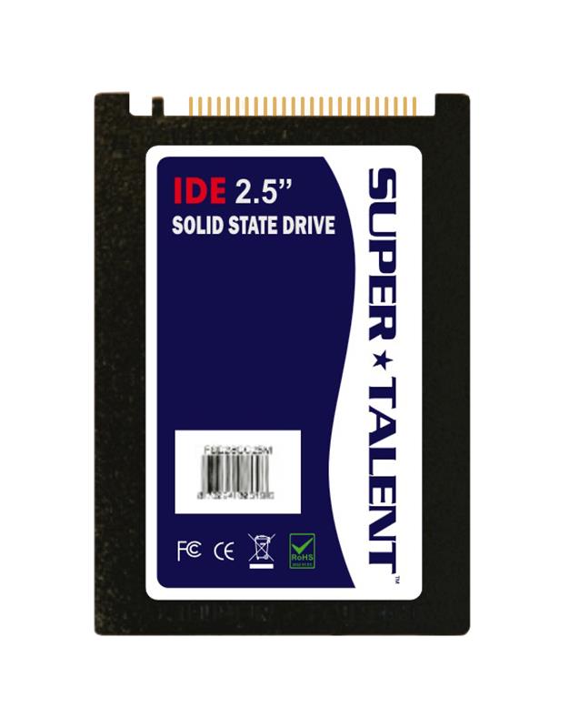 FHD28GC25M Super Talent DuraDrive ET Series 128GB SLC ATA/IDE (PATA) 2.5-inch Internal Solid State Drive (SSD)
