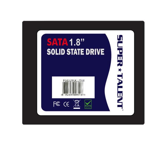 FSD8GC18M Super Talent DuraDrive AT Series 8GB SLC SATA 1.5Gbps 1.8-inch Internal Solid State Drive (SSD)