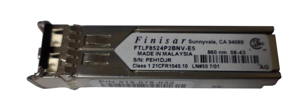 FTLF8524P2BNV-E5 Finisar 4.25Gbps 1000Base-SX Multi-mode Fiber 500m 850nm Duplex LC Connector SFP Transceiver Module