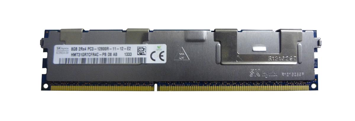 HMT31GR7CFR4C-PBD8 AB Hynix 8GB PC3-12800 DDR3-1600MHz ECC Registered CL11 240-Pin DIMM Dual Rank Memory Module