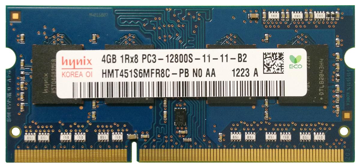 HMT451S6MFR8C-PB Hynix 4GB SoDimm PC12800 Memory