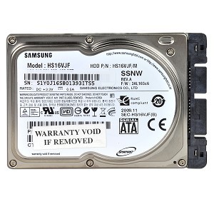 HS16VJF Samsung Spinpoint N3C 160GB 5400RPM SATA 1.5Gbps 16MB Cache 1.8-inch Internal Hard Drive