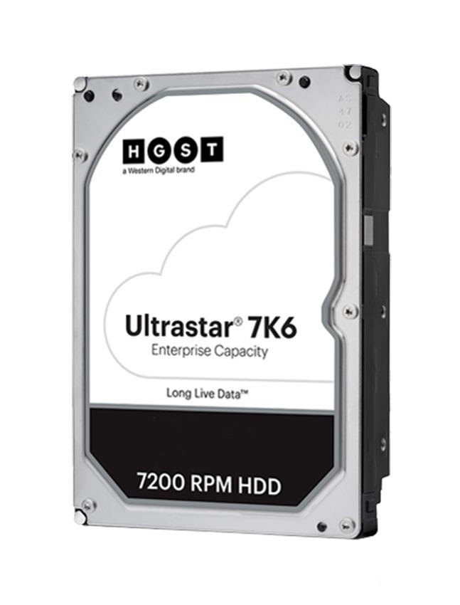 HUS726T4TAL5201 HGST Hitachi Ultrastar 7K6 4TB 7200RPM SAS 12Gbps 256MB Cache (TCG / 512e) 3.5-inch Internal Hard Drive