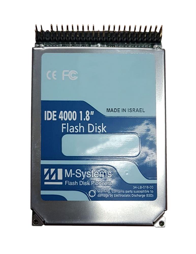 IDE-4K-18-7168 SanDisk IDE 4000 1GB ATA/IDE 1.8-inch Internal Solid State Drive (SSD)
