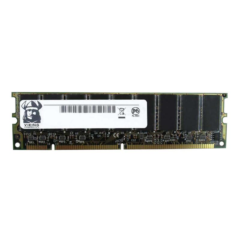 IW1672M Viking 128MB PC2100 DDR-266MHz Registered ECC CL2.5 184-Pin DIMM 2.5V Memory Module