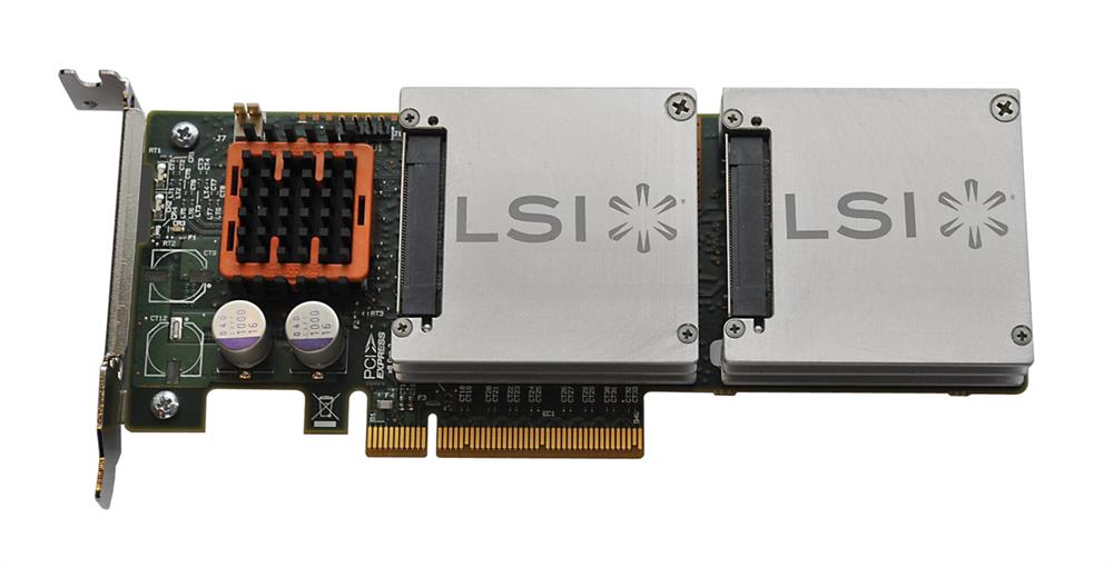 LSI00325 LSI Nytro WarpDrive XD BLP4-400 400GB eMLC PCI Express 2.0 x8 HH-HL Add-in Card Solid State Drive (SSD)
