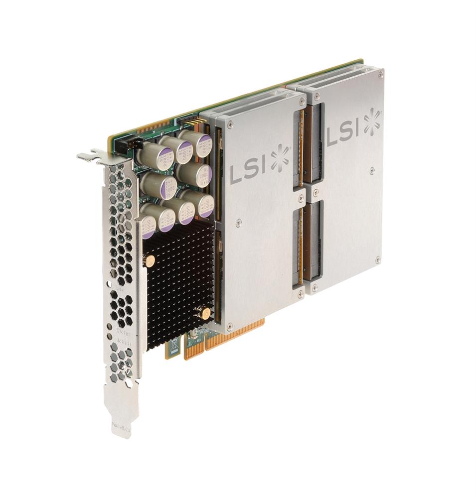 LSI00393 LSI Nytro WarpDrive BFH8-3200 3.2TB eMLC PCI Express 3.0 x8 FH-HL Add-in Card Solid State Drive (SSD)