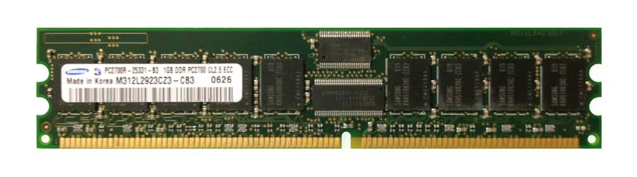 3D-12D394R149-1G 1GB Module DDR PC2700 CL=2.5 Registered ECC DDR333 2.5V 128Meg x 72 for SuperMicro SuperWorkstation 7044A-8B (SYS-7044A-8B) n/a