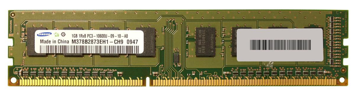 3D-13D344N646467-1G 1GB Module DDR3 PC3-10600 CL=9 non-ECC Unbuffered DDR3-1333 1.5V 128Meg x 64 for HP/Compaq Pavilion Slimline s5599d 497156-C01, 585157-001
