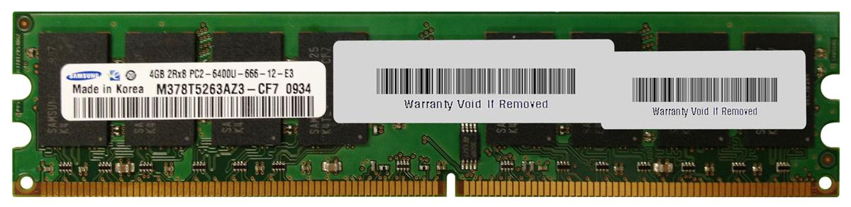 M378T5263AZ3-CF7 Samsung 4GB DDR2 PC6400 Memory