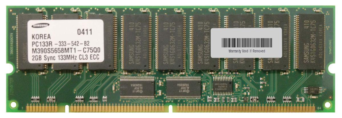 M390S5658MT1-C75Q0 Samsung 2GB SDRAM PC133 Memory