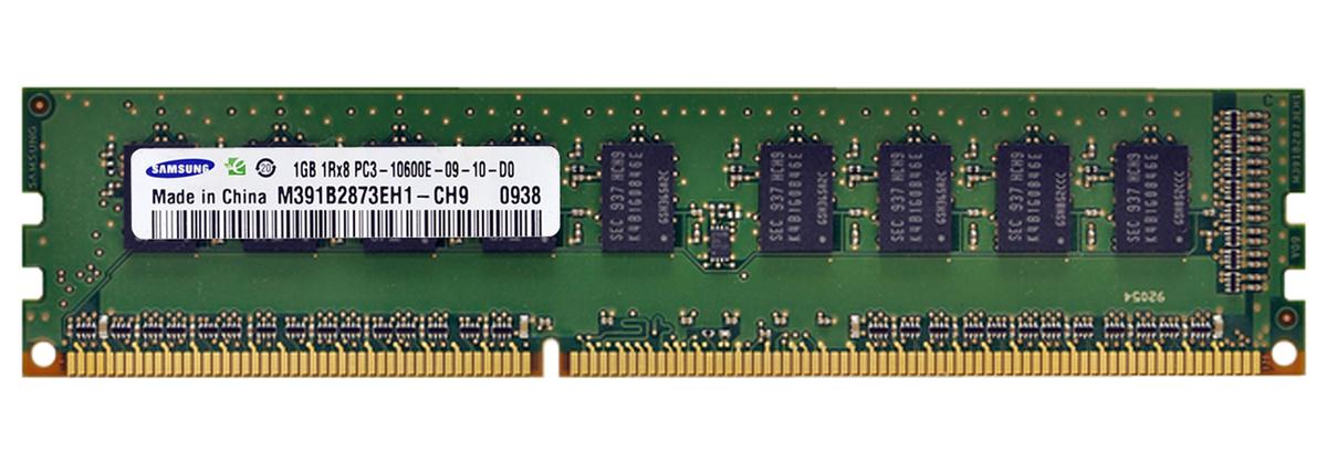 3D-13D338N727788-1G 1GB Module DDR3 PC3-10600 CL=9 ECC Unbuffered DDR3-1333 1.5V 128Meg x 72 for HP/Compaq ProLiant ML110 G6 Xeon Dual-Core 2.8GHz (506666-001) 500668-B21