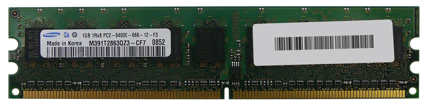 3D-13D245N727636-1G 1GB Module DDR2 PC2-6400 CL=6 ECC Unbuffered DDR2-800 1.8V 128Meg x 72 for Acer Altos G320-50074 n/a