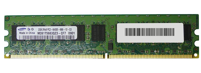 M391T5663QZ3-CF7 Samsung 2GB DDR2 PC6400 Memory