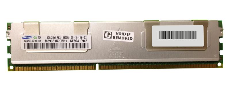 3D-13D340R25560-16G 16GB Kit (2 x 8GB) DDR3 PC3-8500 CL=7 Registered ECC w/Parity DDR3-1066 Dual Rank 1.5V 1024Meg x 72 for Gigabyte GA-7TCSV2 Motherboard n/a