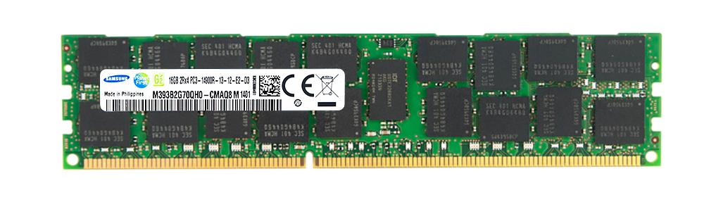 M393B2G70QH0-CMAQ8 Samsung 16GB PC3-14900 DDR3-1866MHz ECC Registered CL13 240-Pin DIMM Dual Rank Memory Module
