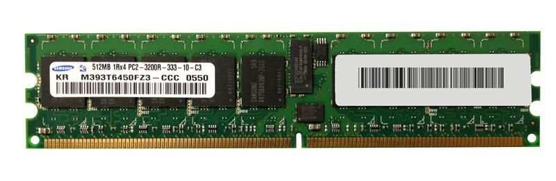 3D-14D220R19150-512M 512MB Module DDR2 PC2-3200 CL=3 Registered ECC DDR2-400 Single Rank 1.8V 64Meg x 72 for SuperMicro SuperServer 6014P-82B (SYS-6014P-82B) n/a