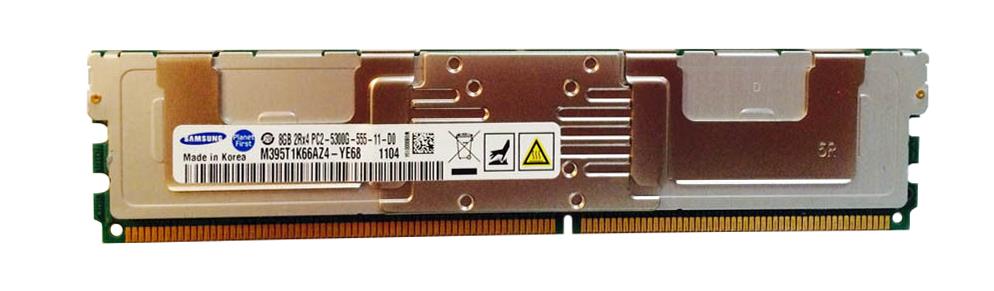 M395T1K66AZ4-YE6 Samsung 8GB PC2-5300 DDR2-667MHz ECC Fully Buffered CL5 240-Pin DIMM 1.55V Low Voltage Memory Module