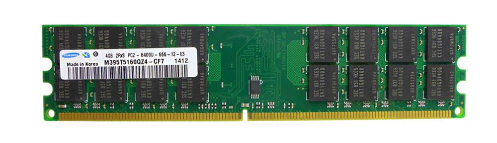 M395T5160QZ4-CF7 Samsung 4GB PC2-6400 DDR2-800MHz ECC Fully Buffered CL6 240-Pin DIMM Dual Rank Memory Module