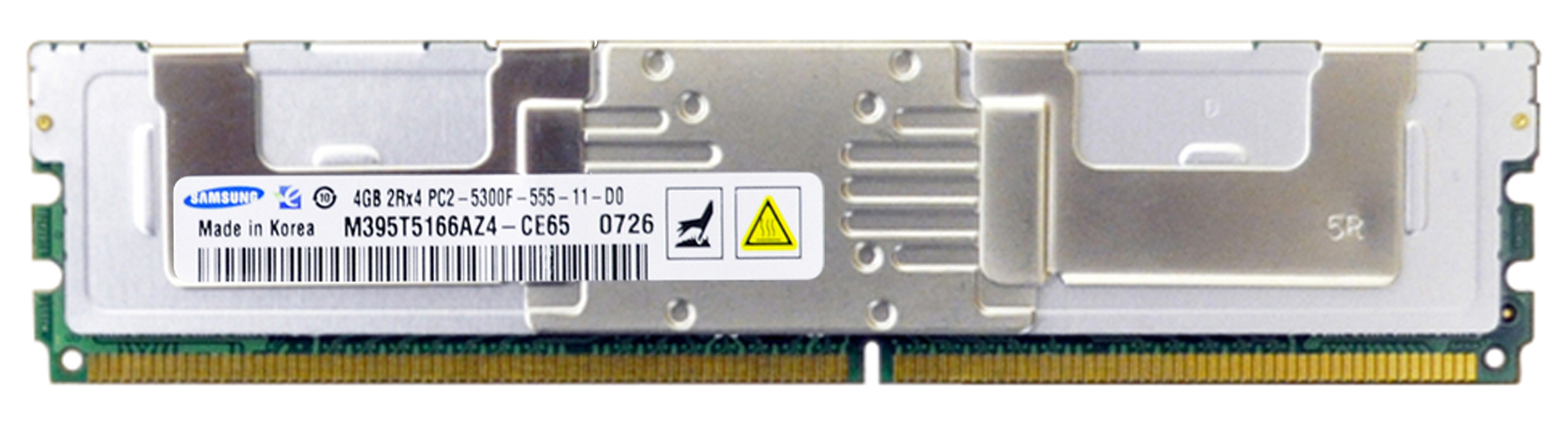 3D-14D219F25747-8G 8GB Kit (2 x 4GB) DDR2 PC2-5300 CL=5 Fully Buffered ECC DDR2-667 Dual Rank 1.8V 512Meg x 72 for SuperMicro SuperServer 6025W-URV (SYS-6025W-URV) n/a