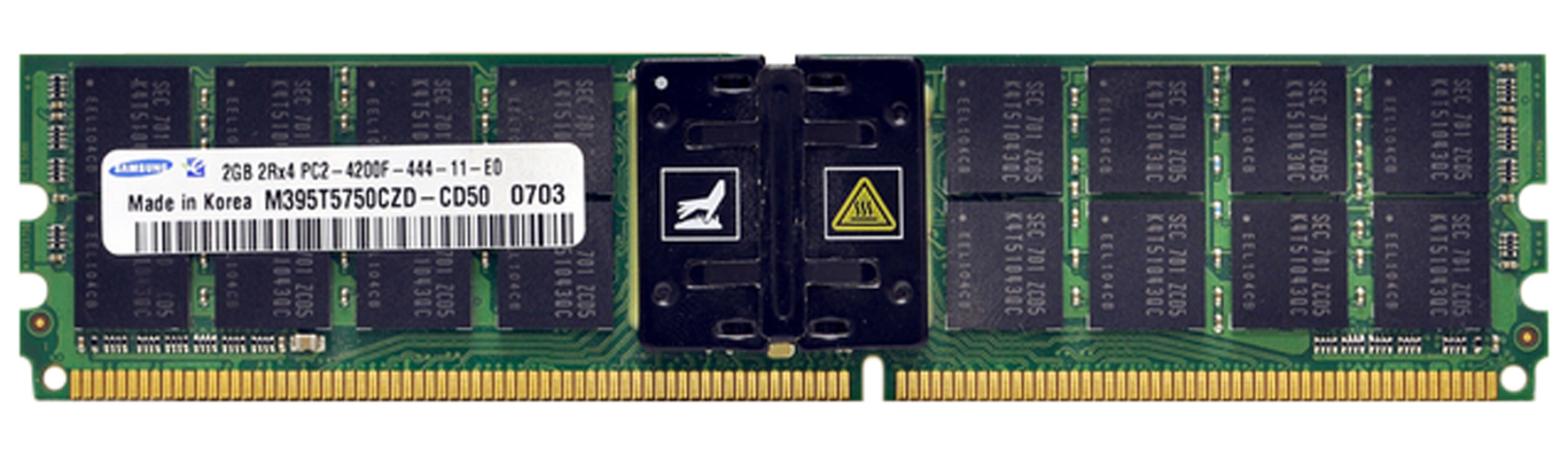 3D-11D251N72F2003-4G 4GB Kit DDR2 PC2-4200 CL=4 Fully Buffered ECC DDR2-533 Dual Rank 1.8V 256Meg x 72 for SuperMicro X7DBN Motherboard n/a