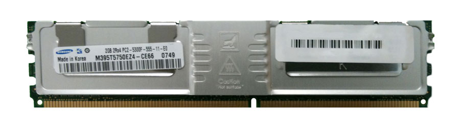 3D-10D201N72F242-2G 2GB Module DDR2 PC2-5300 CL=5 Fully Buffered ECC DDR2-667 Dual Rank 1.8V 256Meg x 72 for SuperMicro SuperServer 6015P-8 (SYS-6015P-8) n/a