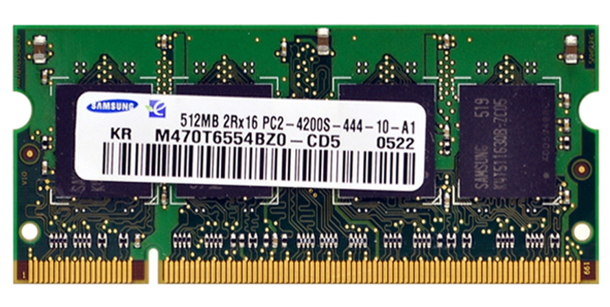 3D-13D220N64S577-512M 512MB Module DDR2 SoDimm 200-Pin PC2-4200 CL=4 non-ECC Unbuffered DDR2-533 64Meg x 64 for HP/Compaq Mini 1120NR 373120-001; 385821-001; 407766-001; 5188-5502; PE831UT; RT671-69001; PE831A