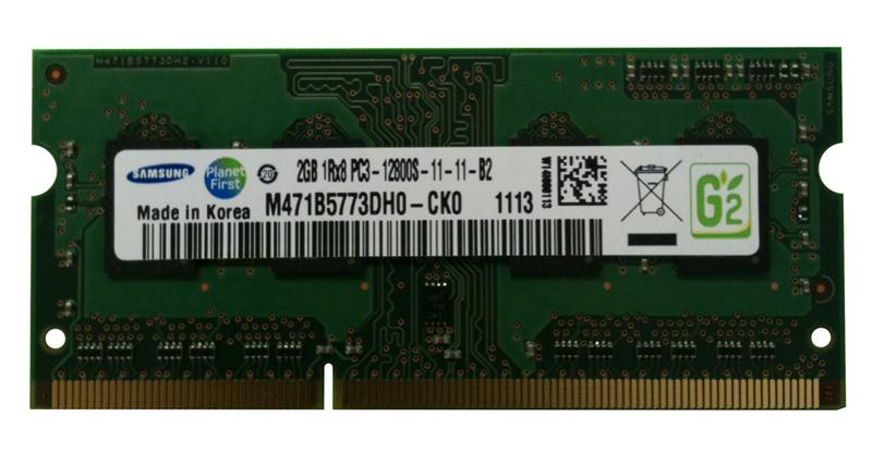 3D-13D394N643106-2G 2GB Module DDR3 SoDimm 204-Pin PC3-12800 CL=11 non-ECC Unbuffered DDR3-1600 Single Rank, x8 256Meg x 64 for Lenovo ThinkCentre M92z 3318-B8U n/a