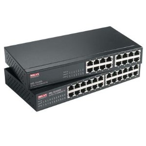 MIL-S2400SUS Transition Networks Milan MIL-S2400S Twenty-four port 10/100Mbps Ethernet Switch 24 x 10/100Base-TX LAN (Refurbished)