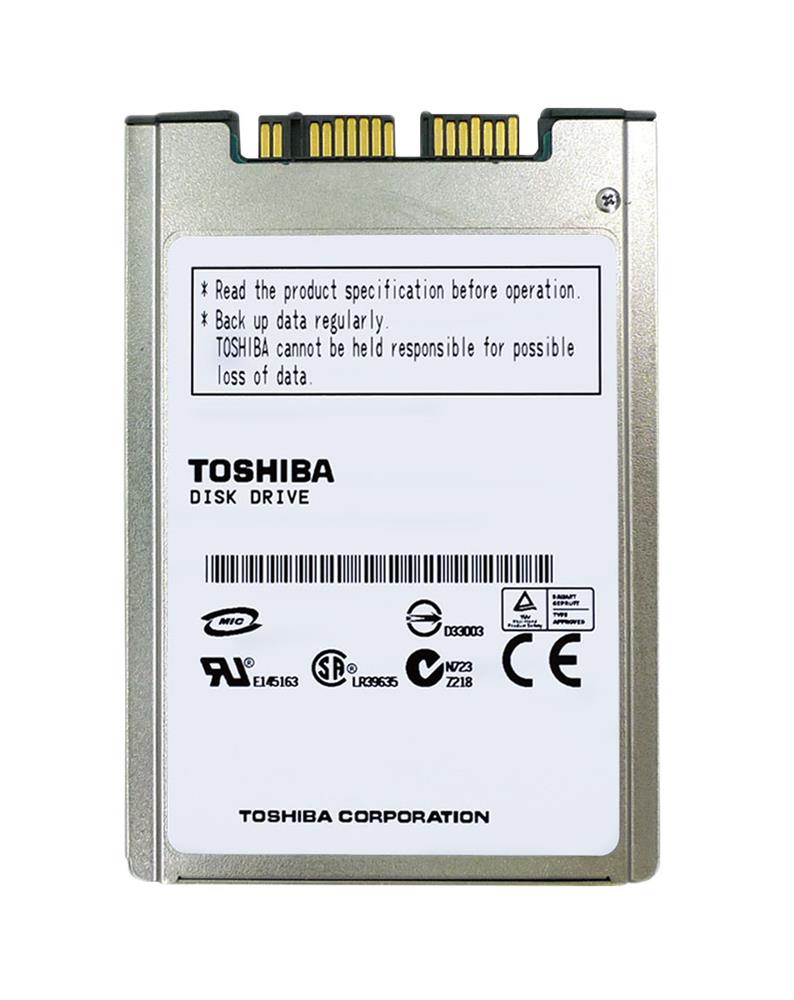 MK1617GSG-SM Toshiba 160GB 5400RPM SATA 1.5Gbps 8MB Cache 1.8-inch Internal Hard Drive