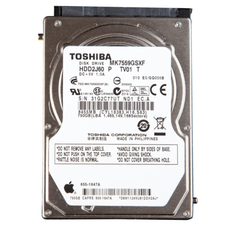 MK7559GSXF Toshiba 750GB 5400RPM SATA 3Gbps 8MB Cache 2.5-inch Internal Hard Drive
